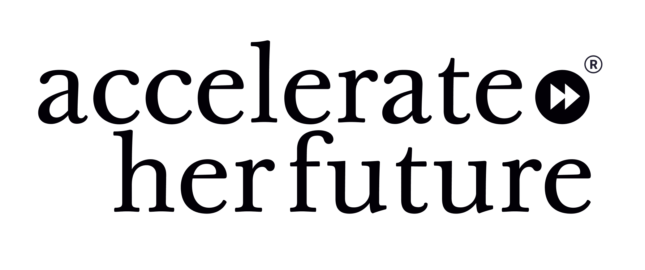 Accelerate Her Future logo